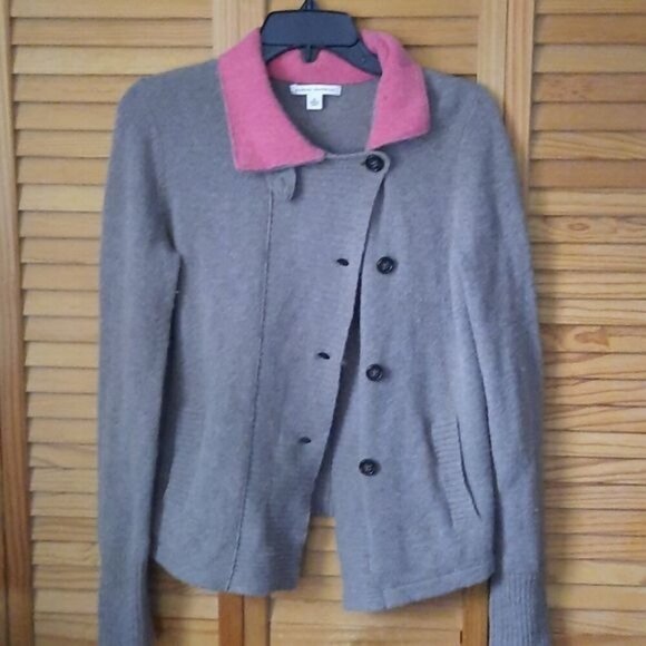 Banana Republic Lambs Wool Button Up Cardigan - Picture 1 of 3